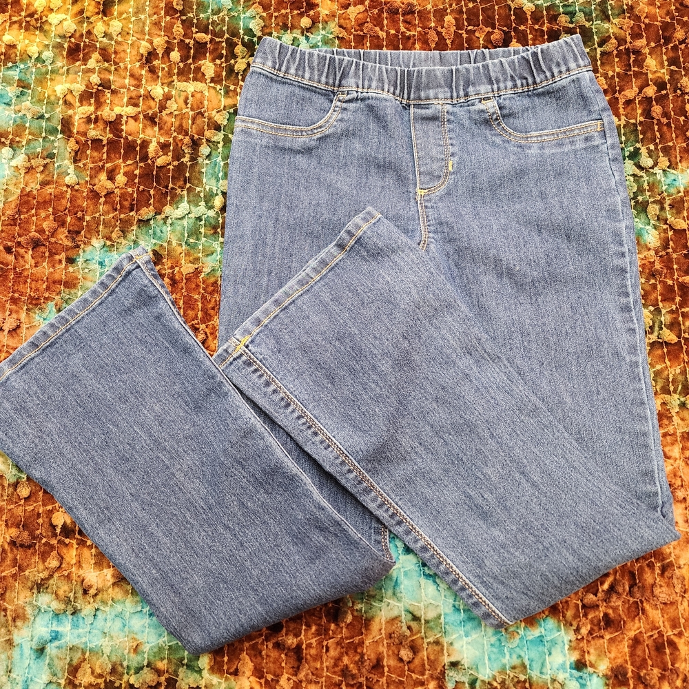 Carter's Blue Kids Jeggings Jeans. Stretch Waist. Size 10/10A.